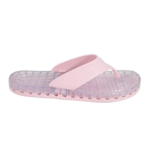 Ibiza - Clear Thong Sandal - Pink