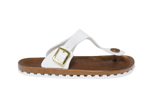 Taormina - Prestige Thong Sandal - White