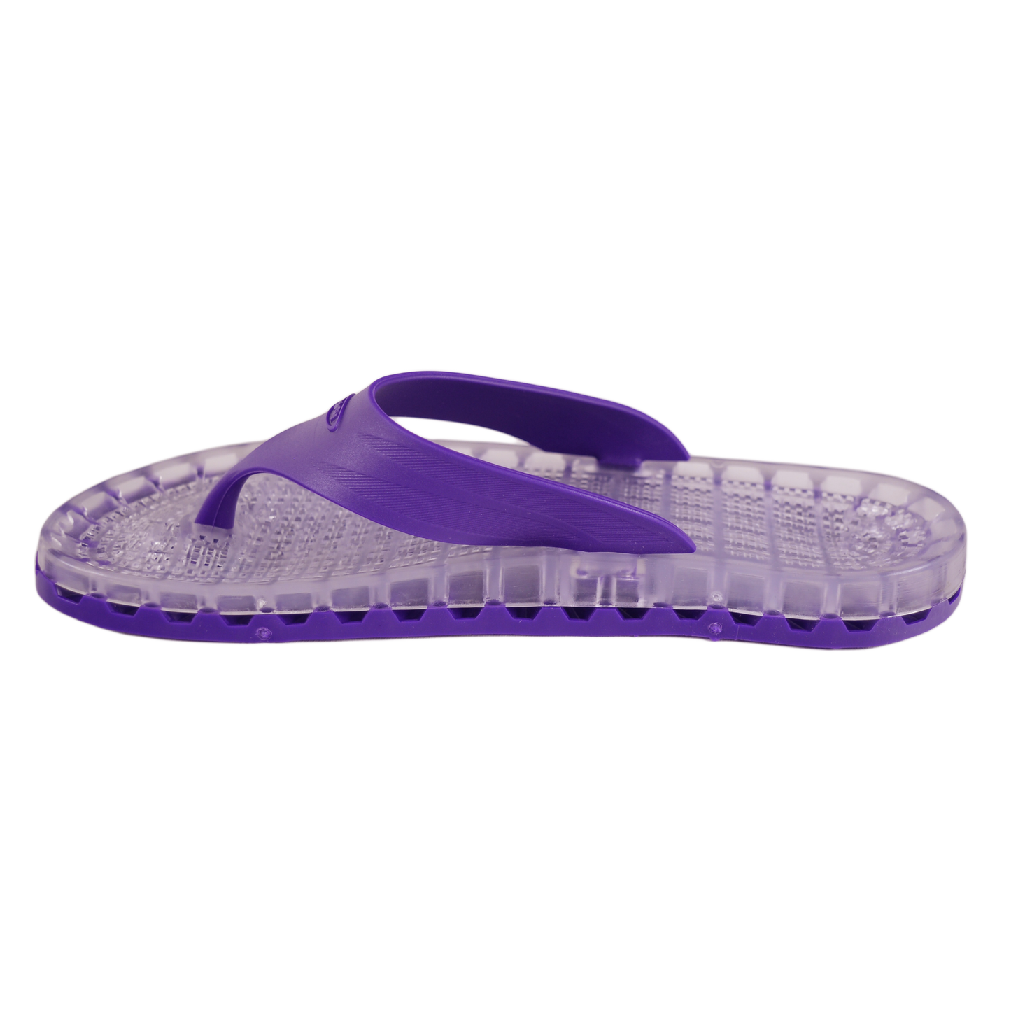 Ibiza - Clear Thong Sandal - Purple