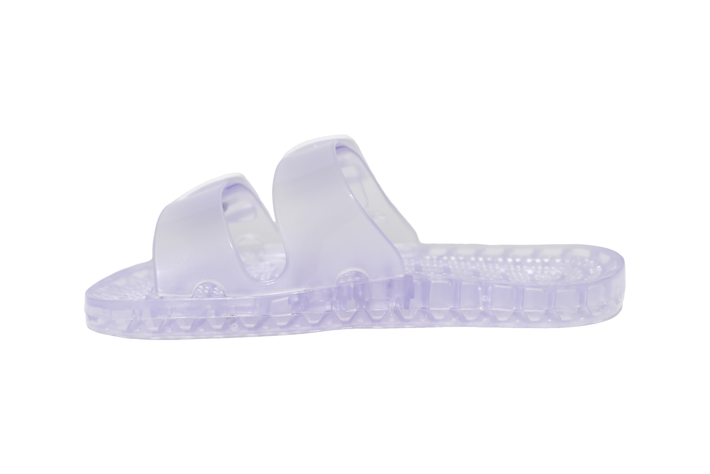 La Jolla - Clear Slide Sandal - Crystal Clear