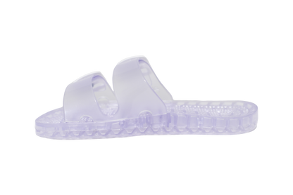 La Jolla - Clear Slide Sandal - Crystal Clear