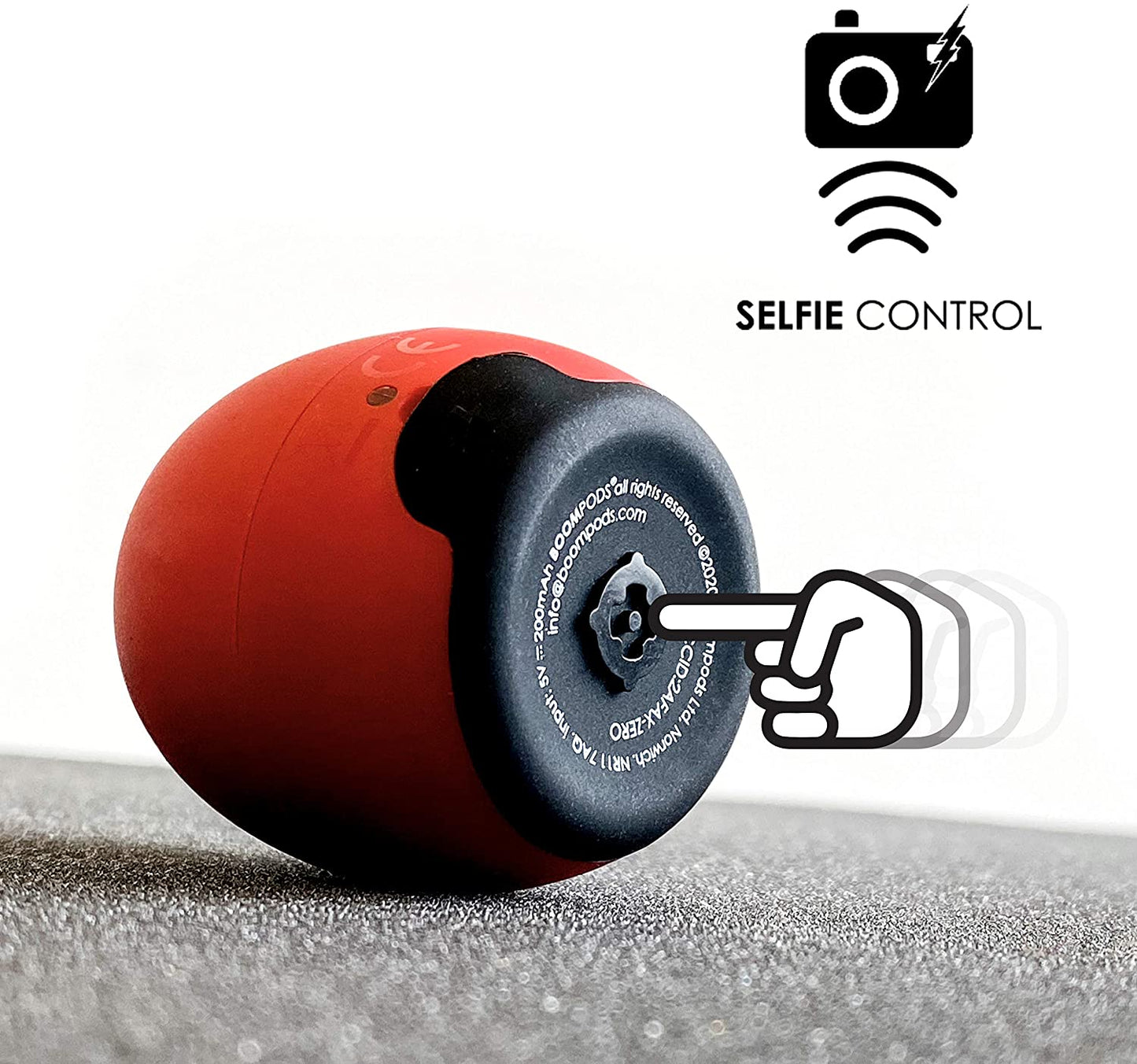 ZERO Mini Wireless Bluetooth Speaker - Red
